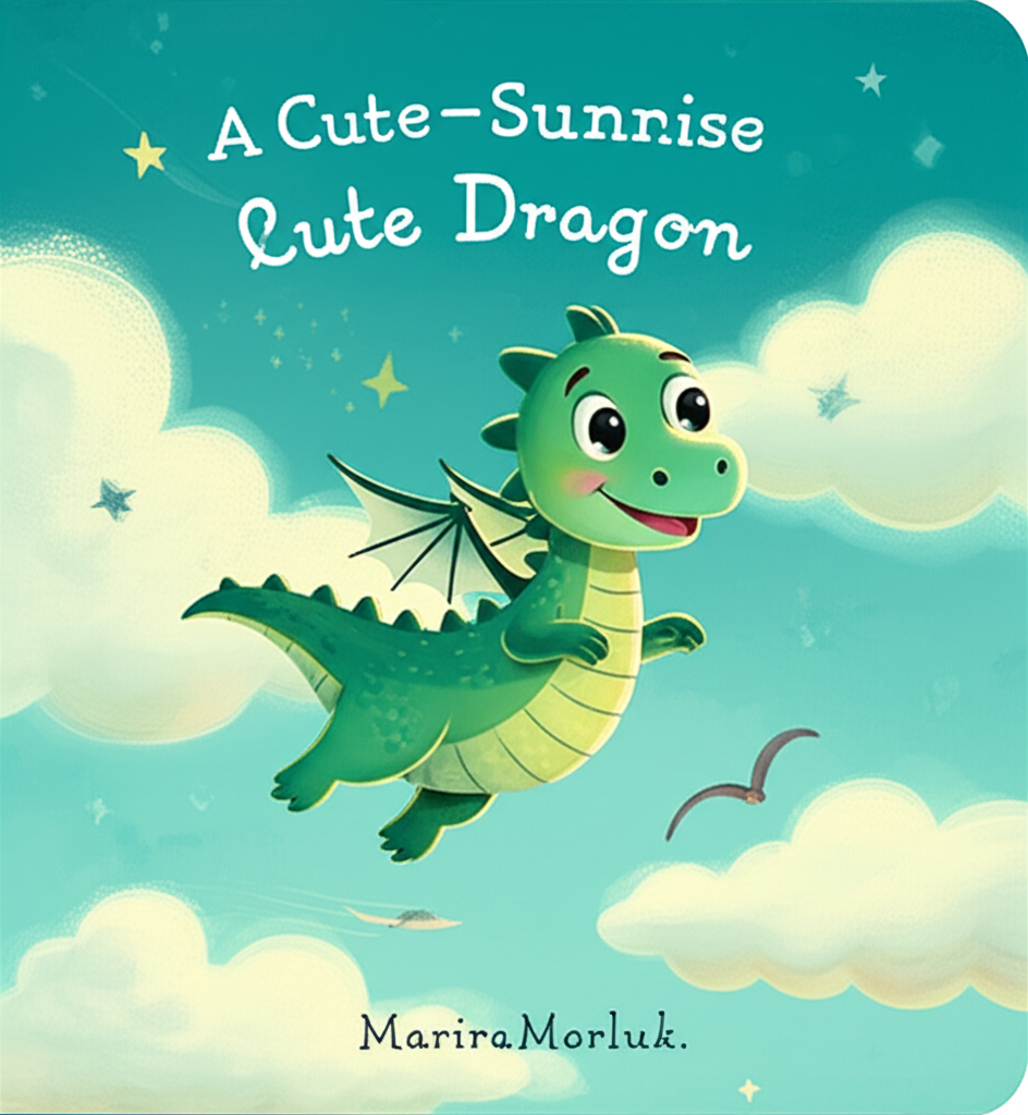 Storybook cover for The Dragon's First Flight